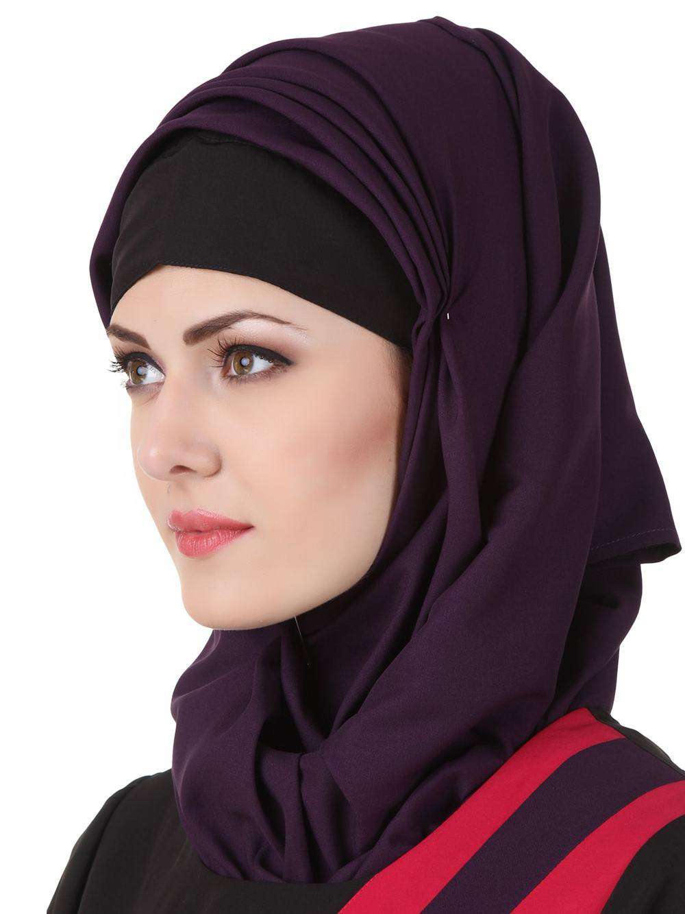 Shimah Purple Hijab