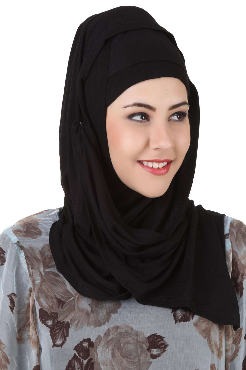 Baseema Black Jersey Viscose Hijab