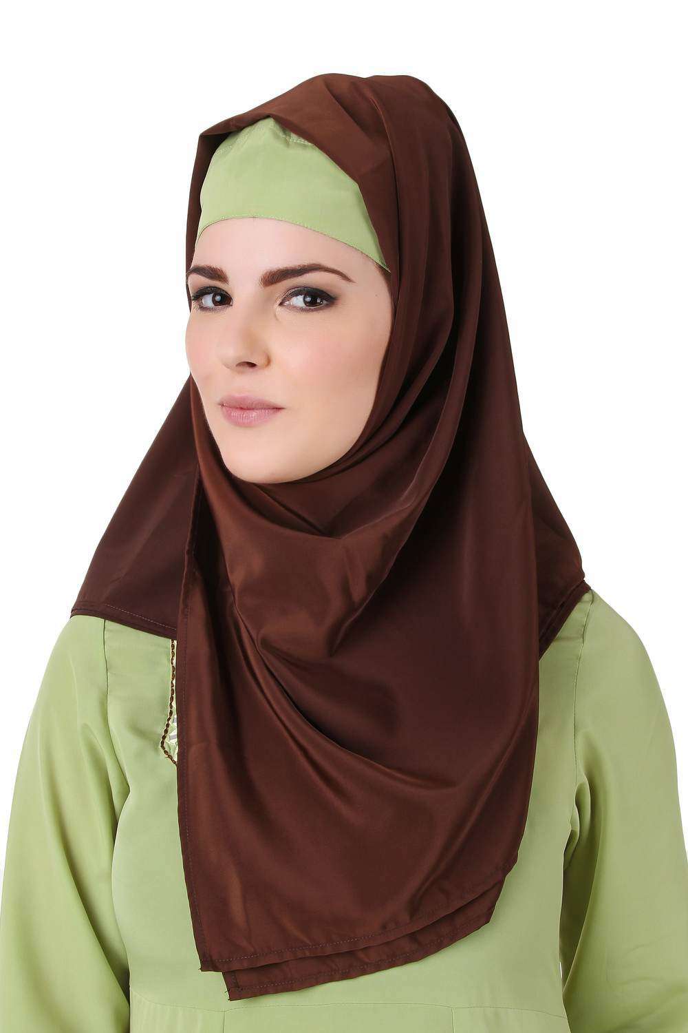 Ghusoon Brown Hijab
