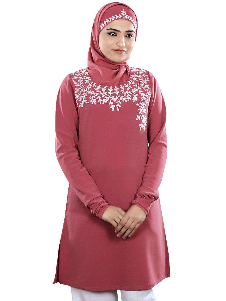 Lubna Rose Pink Tunic