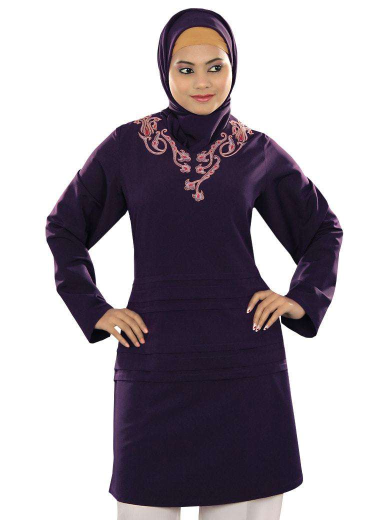 Misba Purple Tunic