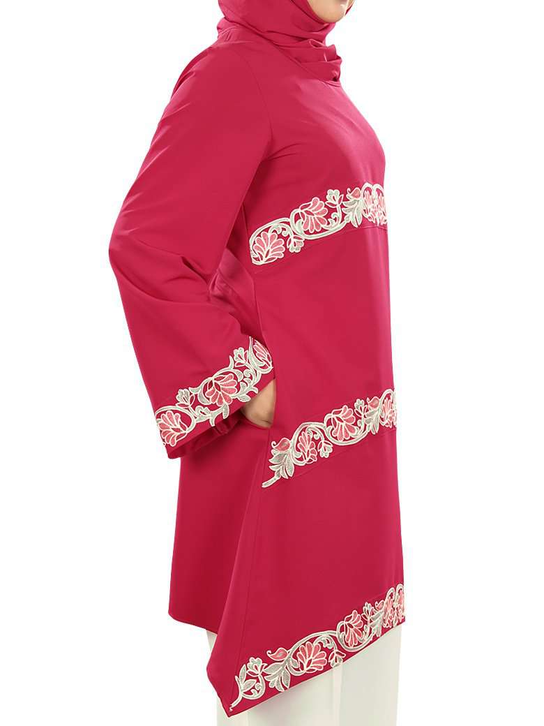 Fatimah Rose Pink Islamic Tunic