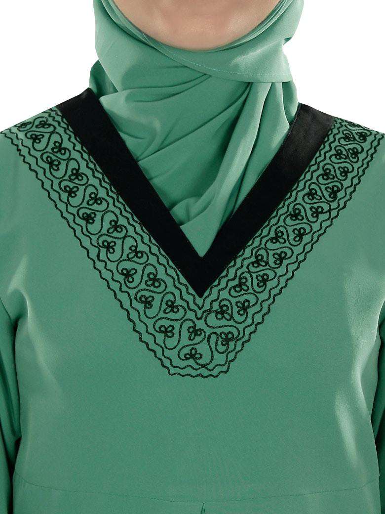 Safia Green Tunic