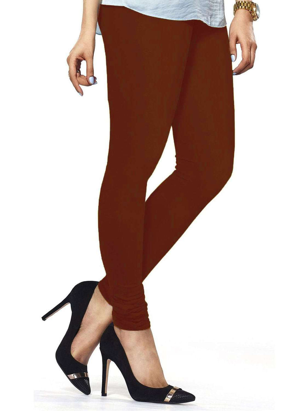 Buy LYRA Pack Of 2 Ankle Length Leggings - Leggings for Women 1482270 |  Myntra