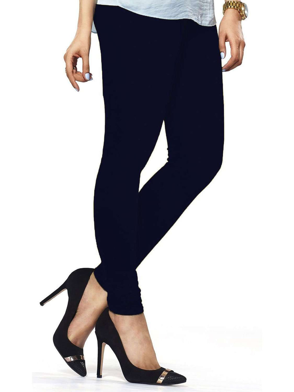 Buy Navy Blue Leggings for Women by Cover Story Online